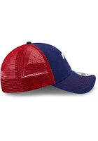 New Era Texas Rangers Blue JR Team Fronted 9TWENTY Adjustable Toddler Hat