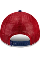 New Era Texas Rangers Blue JR Team Fronted 9TWENTY Adjustable Toddler Hat