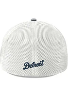 New Era Detroit Tigers Mens Grey Shadowtech 2T Team Neo 39THIRTY Flex Hat