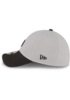 New Era Detroit Tigers Mens Grey 2T Team Classic 39THIRTY Flex Hat