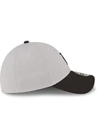 New Era Detroit Tigers Mens Grey 2T Team Classic 39THIRTY Flex Hat