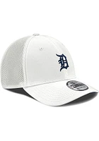 New Era Detroit Tigers Mens White Team Neo 39THIRTY Flex Hat
