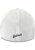 New Era Detroit Tigers Mens White Team Neo 39THIRTY Flex Hat
