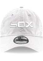 New Era Chicago White Sox Tonal Core Classic 9TWENTY Adjustable Hat - White