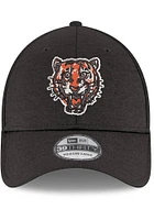 New Era Detroit Tigers Mens Black Cooperstown Shadowtech 39THIRTY Flex Hat