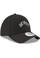 New Era Detroit Tigers Mens Navy Blue Diamond Shadow Visor 39THIRTY Flex Hat