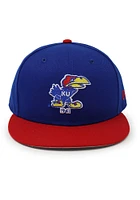 New Era Kansas Jayhawks Blue 1941 2T 9FIFTY Mens Snapback Hat