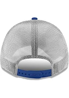 New Era Kansas Jayhawks 2T Trucker 9FORTY Adjustable Hat - Blue