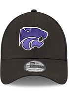 New Era K-State Wildcats Mens Black Team Classic 39THIRTY Flex Hat