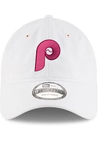 New Era Philadelphia Phillies Cooperstown Core Classic 9TWENTY Adjustable Hat - White