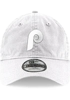 New Era Philadelphia Phillies Tonal Core Classic 9TWENTY Adjustable Hat - White