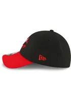 New Era Cincinnati Reds Mens Black Cooperstown 2T Team Classic Flex Hat