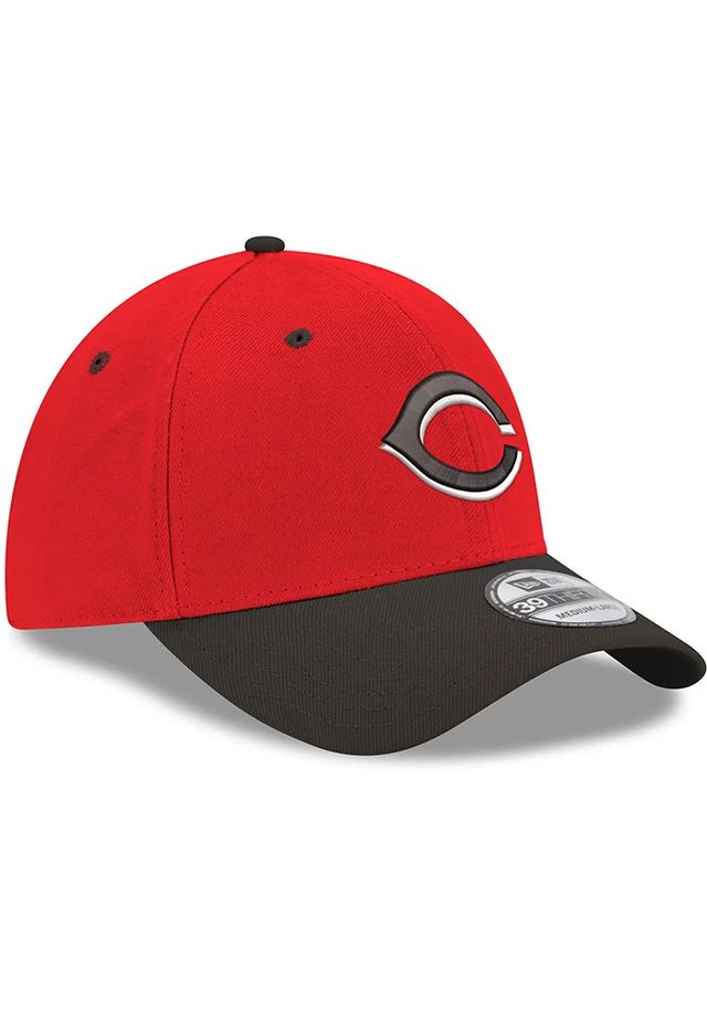 New Era Cincinnati Reds Mens Red 2T Team Classic Flex Hat