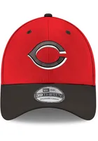 New Era Cincinnati Reds Mens Red 2T Team Classic Flex Hat