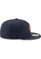 New Era Chicago Bears Mens Navy Blue C Logo Basic 59FIFTY Fitted Hat