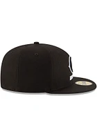New Era Chicago Bears Mens Black C Logo Tonal Basic 59FIFTY Fitted Hat