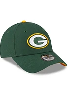New Era Green Bay Packers Green JR The League 9FORTY Youth Adjustable Hat