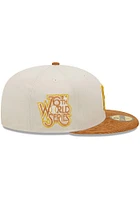 New Era Pittsburgh Pirates Mens White Cordvisor 59FIFTY Fitted Hat
