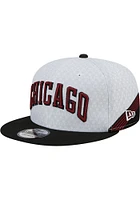 New Era Chicago Bulls White 2022 NBA City Edition 9FIFTY Mens Snapback Hat
