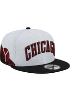 New Era Chicago Bulls White 2022 NBA City Edition 9FIFTY Mens Snapback Hat