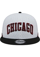 New Era Chicago Bulls White 2022 NBA City Edition 9FIFTY Mens Snapback Hat