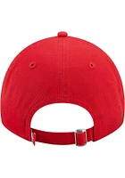 New Era Philadelphia 76ers 2022 NBA City Edition 9TWENTY Adjustable Hat - Red