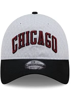 New Era Chicago Bulls 2022 NBA City Edition 9TWENTY Adjustable Hat - White