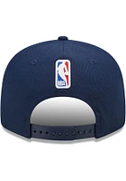 New Era Indiana Pacers Navy Blue 2022 NBA City Edition 9FIFTY Mens Snapback Hat