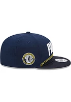 New Era Indiana Pacers Navy Blue 2022 NBA City Edition 9FIFTY Mens Snapback Hat