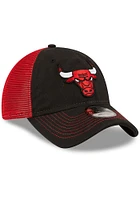 New Era Chicago Bulls Red JR Team Fronted 9TWENTY Youth Adjustable Hat