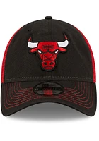 New Era Chicago Bulls Red JR Team Fronted 9TWENTY Youth Adjustable Hat