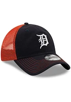 New Era Detroit Tigers Navy Blue JR Team Fronted 9TWENTY Youth Adjustable Hat