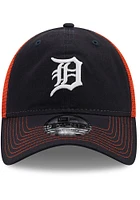 New Era Detroit Tigers Navy Blue JR Team Fronted 9TWENTY Youth Adjustable Hat