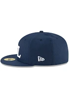 New Era St Louis Stars Mens Navy Blue 2022 Turn Back The Clock 59FIFTY Fitted Hat