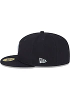 New Era Detroit Tigers Mens Navy Blue Polarlights 59FIFTY Fitted Hat