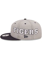New Era Detroit Tigers Navy Blue Teamsplit 9FIFTY Mens Snapback Hat