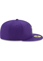 New Era Minnesota Vikings Mens Purple Basic 59FIFTY Fitted Hat