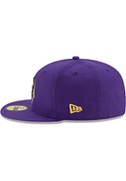 New Era Minnesota Vikings Mens Purple Basic 59FIFTY Fitted Hat