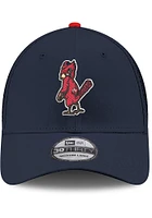 New Era St Louis Cardinals Mens Navy Blue Pitching Bird Mesh Neo 39THIRTY Flex Hat