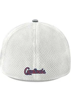 New Era St Louis Cardinals Mens Grey STL Logo Shadowtech Front Neo 39THIRTY Flex Hat