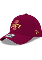 New Era Iowa State Cyclones Mens Red Team Classic 39THIRTY Flex Hat