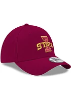 New Era Iowa State Cyclones Mens Red Team Classic 39THIRTY Flex Hat
