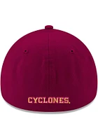 New Era Iowa State Cyclones Mens Red Team Classic 39THIRTY Flex Hat