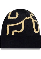 New Era Pitt Panthers Blue Cuffed Knit Mens Knit Hat