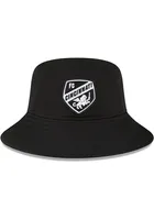 New Era FC Cincinnati Black White Logo Mens Bucket Hat