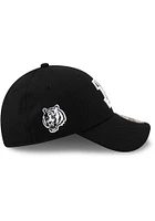 New Era Cincinnati Bengals Dash Mesh White Logo TC UV 9FORTY Adjustable Hat - Black