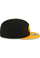 New Era Iowa Hawkeyes Black 2T 9FIFTY Mens Snapback Hat