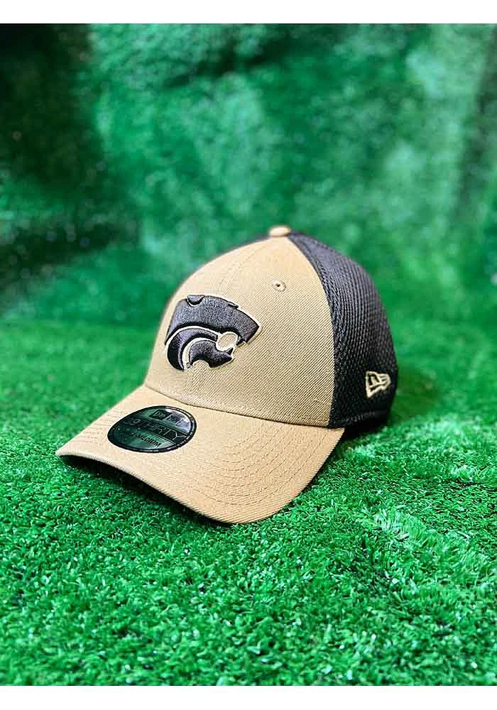 New Era K-State Wildcats Mens Brown Tonal Neo 39THIRTY Flex Hat