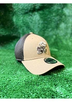 New Era Kansas Jayhawks Mens Brown Tonal Neo 39THIRTY Flex Hat