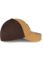 New Era Cincinnati Bengals Mens Brown Tonal Neo 39THIRTY Flex Hat